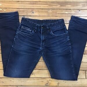 BUFFALO men dark blue jeans size 28